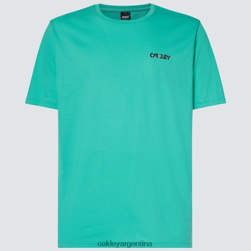 Oakley camiseta wynwood corteza rc NBFV422107 ropa Menta verde