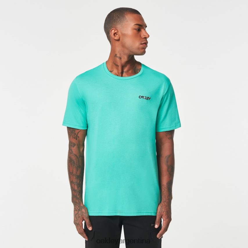 Oakley camiseta wynwood corteza rc NBFV422107 ropa Menta verde