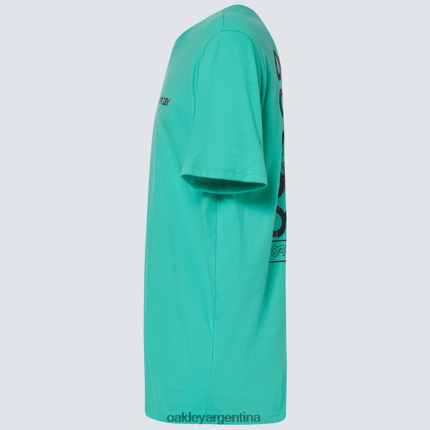 Oakley camiseta wynwood corteza rc NBFV422107 ropa Menta verde