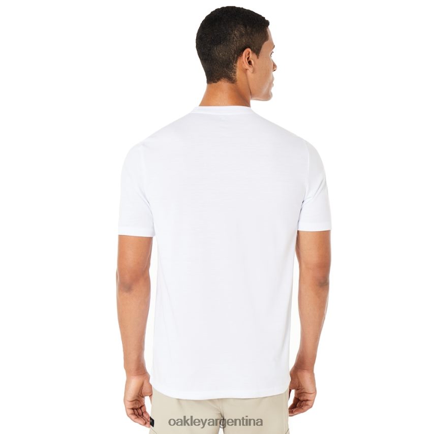 Oakley corteza nueva manga corta NBFV422110 ropa blanco