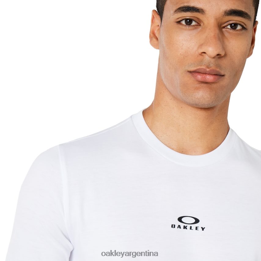 Oakley corteza nueva manga corta NBFV422110 ropa blanco