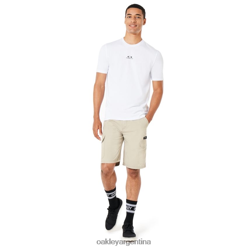 Oakley corteza nueva manga corta NBFV422110 ropa blanco