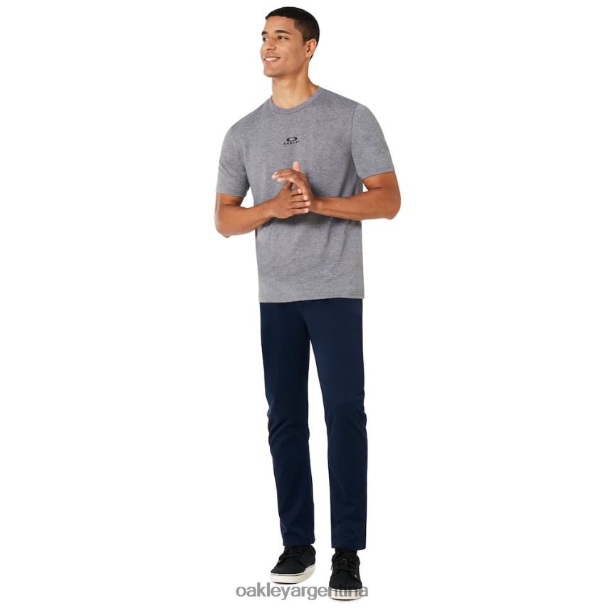 Oakley corteza nueva manga corta NBFV422112 ropa gris jaspeado atlético