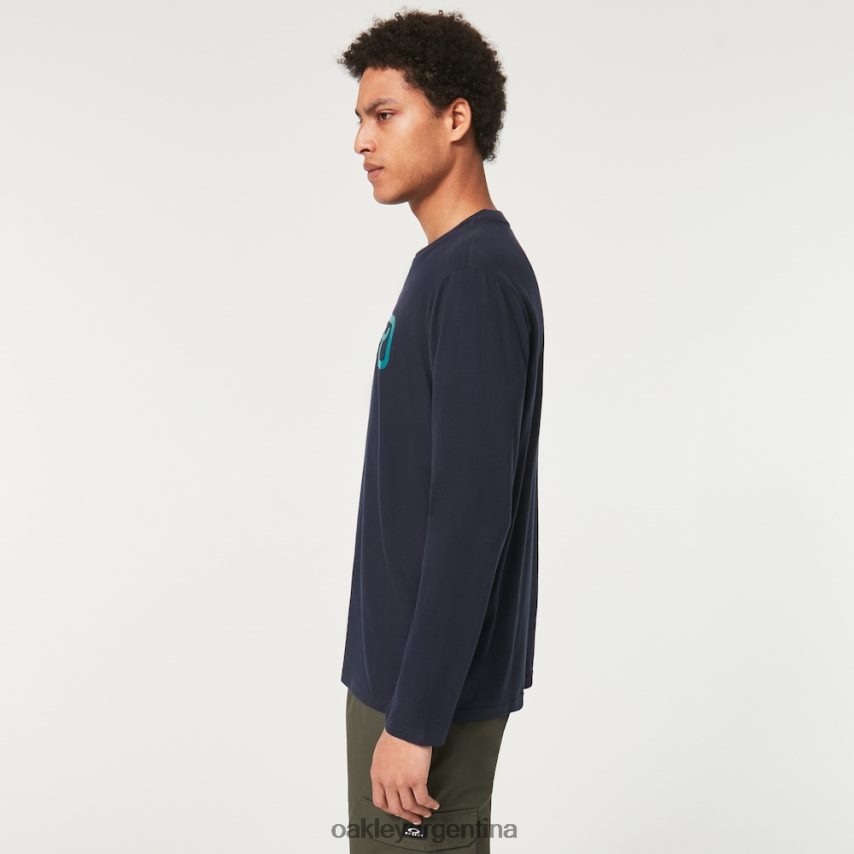 Oakley encerrado en la camiseta b1b ls NBFV422371 ropa braza