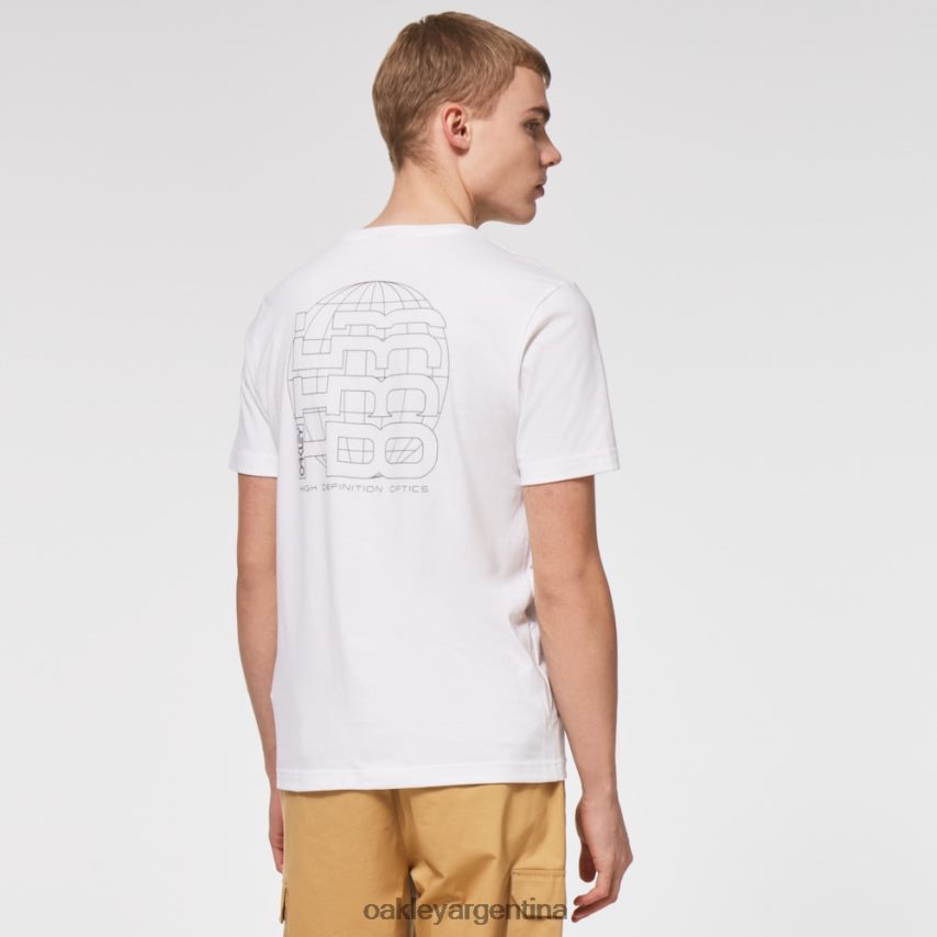 Oakley hdo repetir camiseta NBFV422458 ropa blanco
