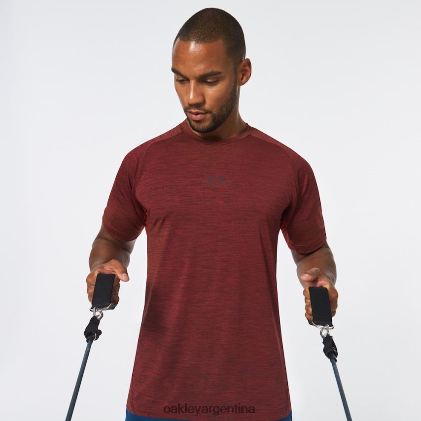 Oakley o ajuste camiseta rc ss NBFV422497 ropa brezo rojo hierro