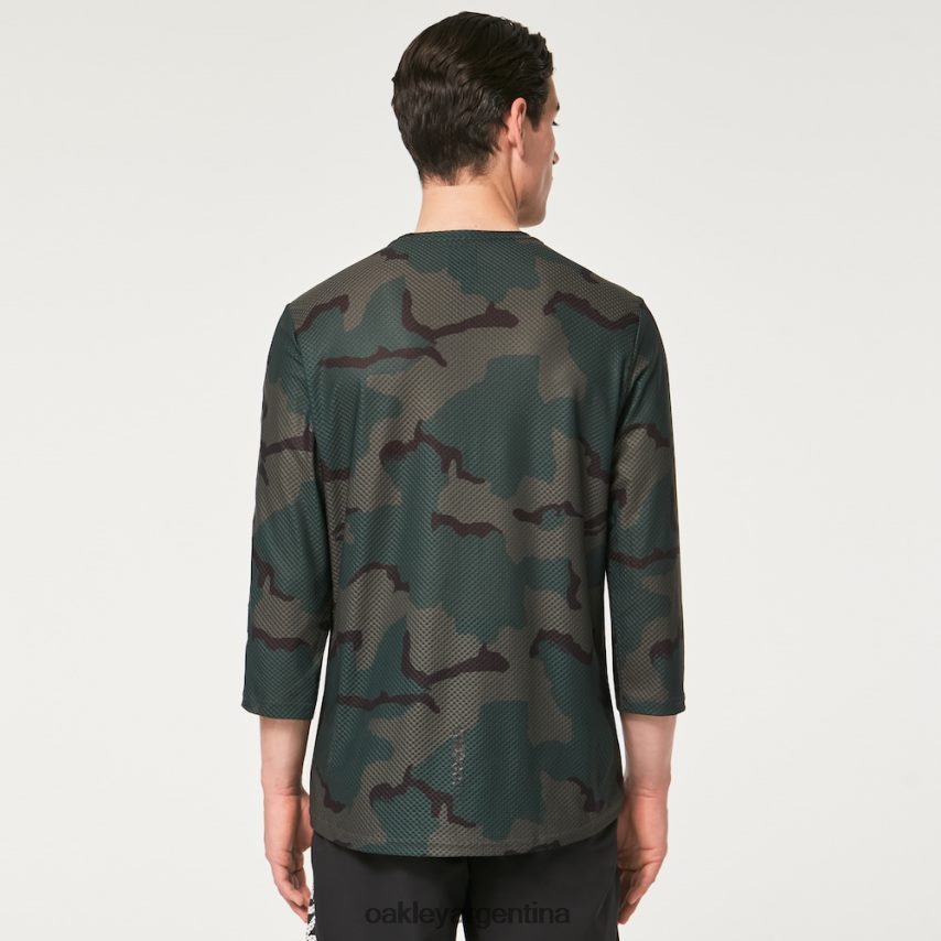 Oakley paseo libre camiseta 3/4 NBFV422366 ropa cazador de camuflaje b1b