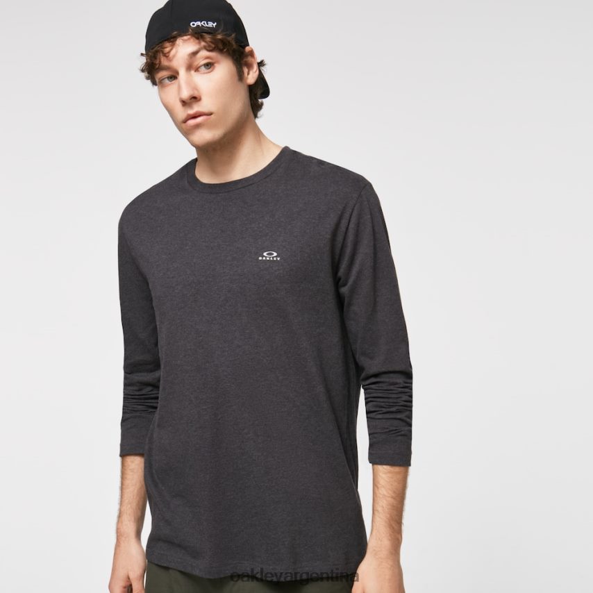 Oakley relajarse ls camiseta NBFV422436 ropa brezo gris oscuro