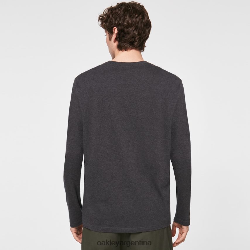 Oakley relajarse ls camiseta NBFV422436 ropa brezo gris oscuro