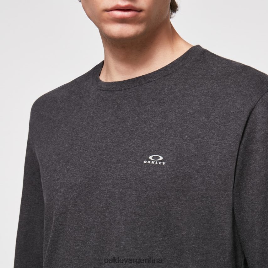 Oakley relajarse ls camiseta NBFV422436 ropa brezo gris oscuro