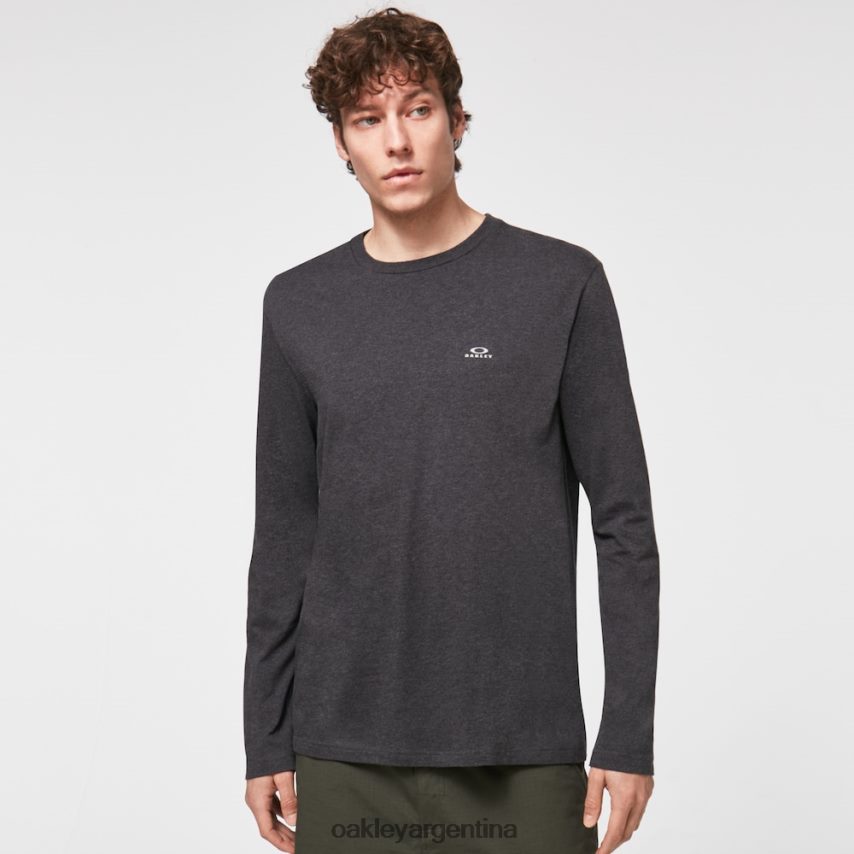 Oakley relajarse ls camiseta NBFV422436 ropa brezo gris oscuro