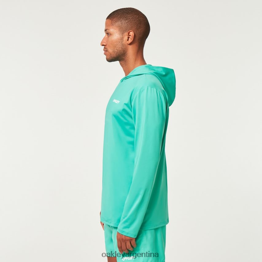Oakley rushguard con capucha arcoiris rc NBFV422249 ropa Menta verde