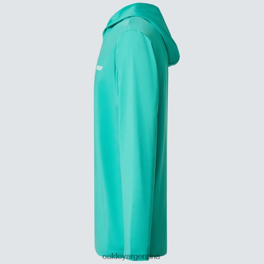 Oakley rushguard con capucha arcoiris rc NBFV422249 ropa Menta verde