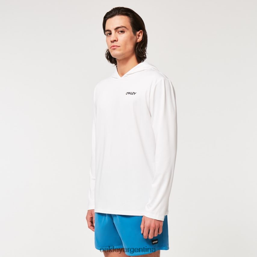 Oakley rushguard con capucha arcoiris rc NBFV422252 ropa blanco