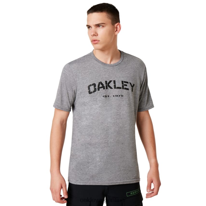 Oakley si camiseta indoc NBFV422394 ropa gris jaspeado atlético