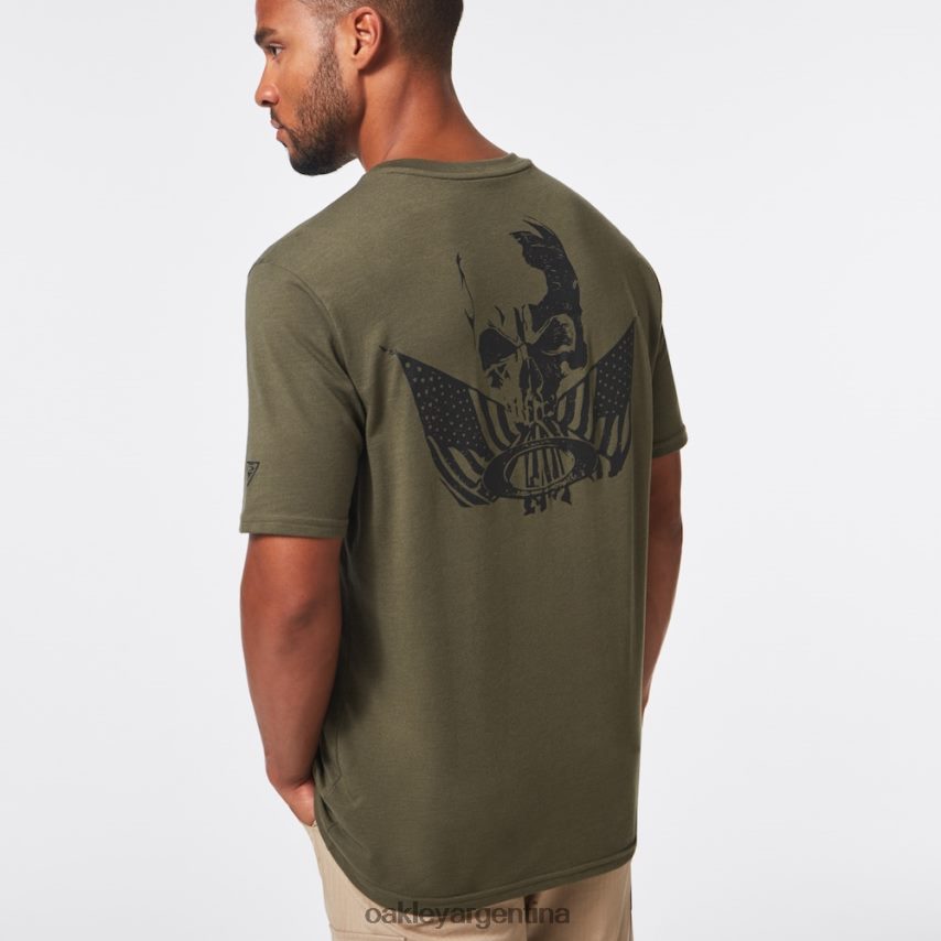 Oakley si valiente camiseta NBFV422486 ropa pincel oscuro