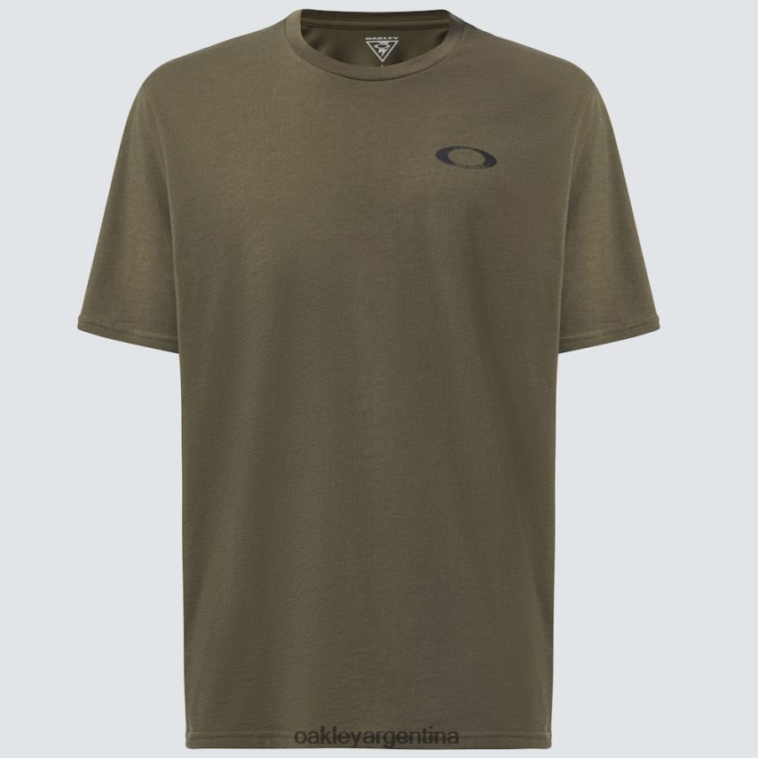 Oakley si valiente camiseta NBFV422486 ropa pincel oscuro