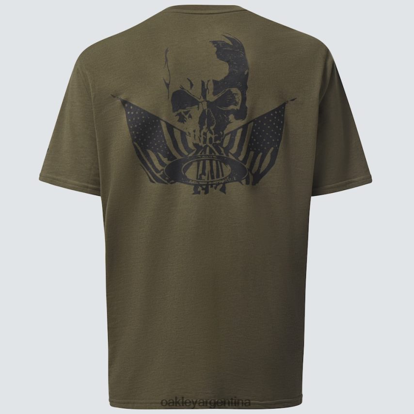 Oakley si valiente camiseta NBFV422486 ropa pincel oscuro