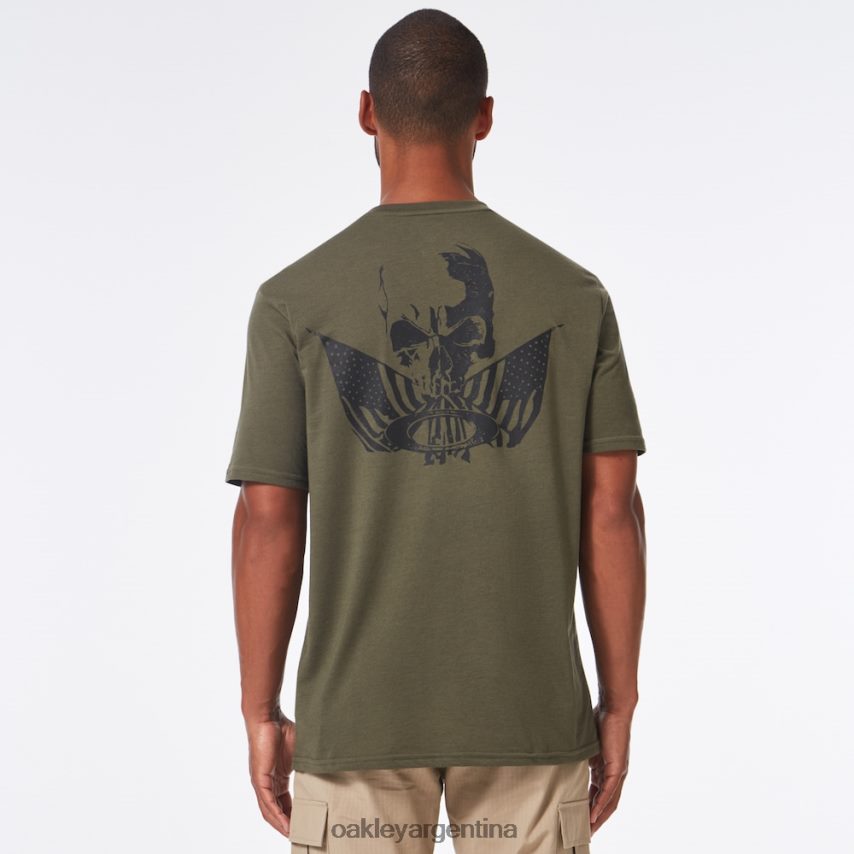 Oakley si valiente camiseta NBFV422486 ropa pincel oscuro