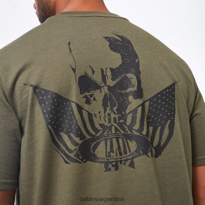 Oakley si valiente camiseta NBFV422486 ropa pincel oscuro