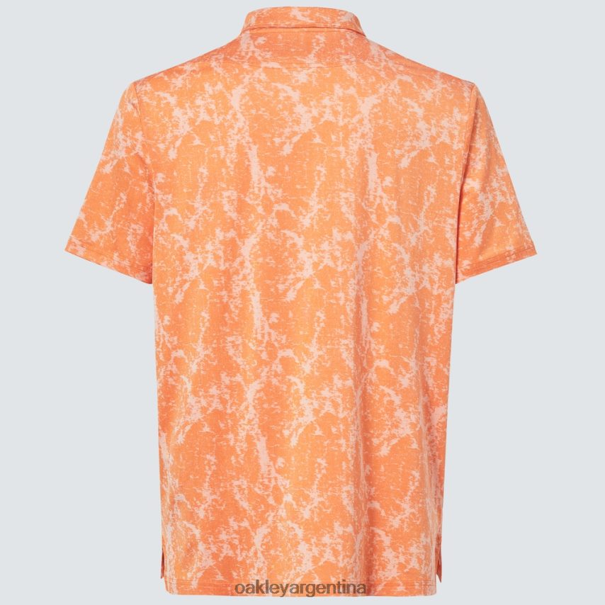 Oakley jaquard de mármol NBFV422173 ropa naranja suave
