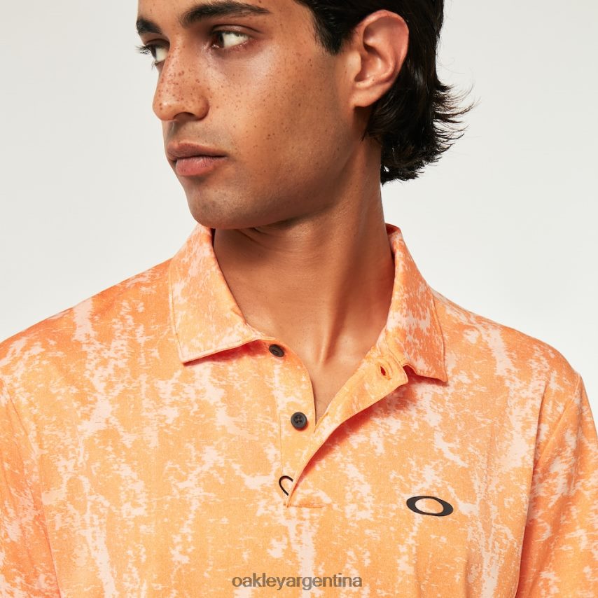 Oakley jaquard de mármol NBFV422173 ropa naranja suave