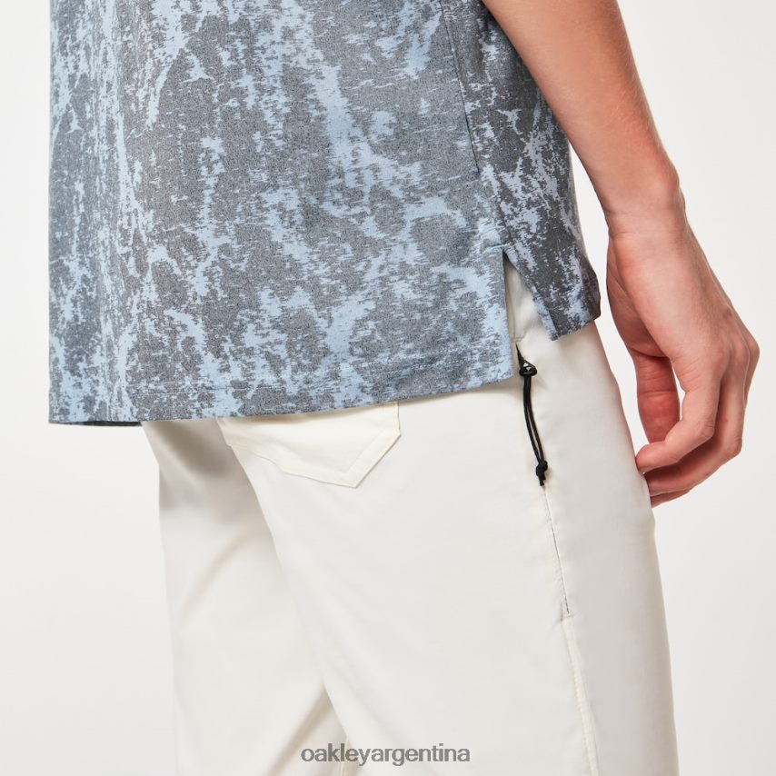 Oakley jaquard de mármol NBFV422174 ropa azul lavado a la piedra