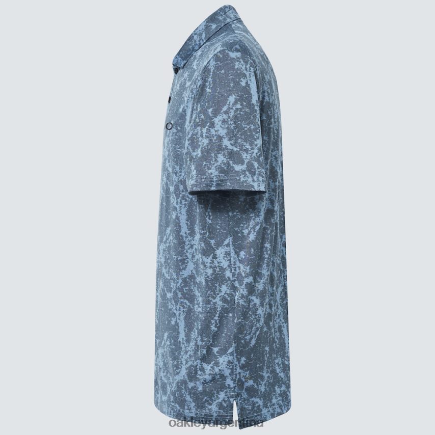 Oakley jaquard de mármol NBFV422174 ropa azul lavado a la piedra