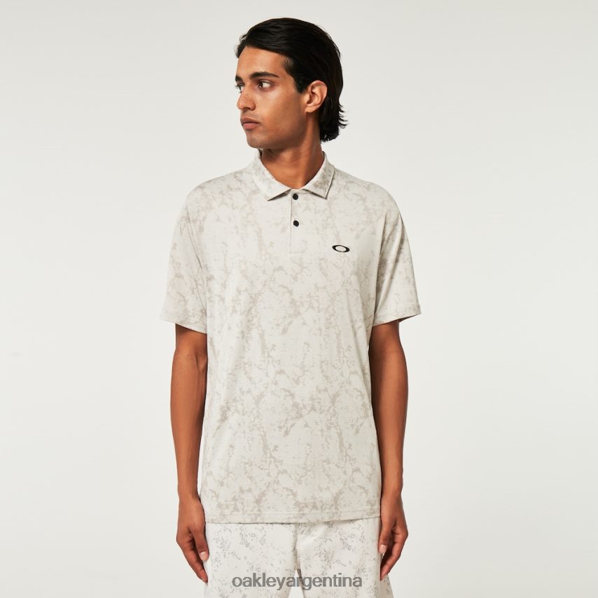 Oakley jaquard de mármol NBFV422175 ropa blanco ártico