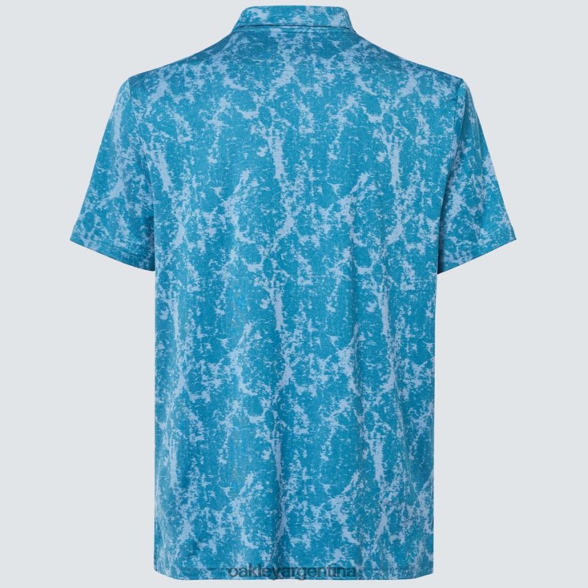 Oakley jaquard de mármol NBFV422176 ropa aurora azul