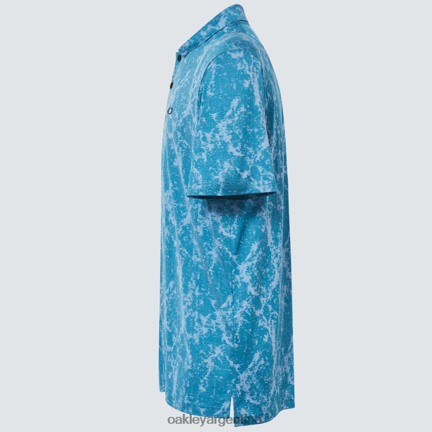 Oakley jaquard de mármol NBFV422176 ropa aurora azul