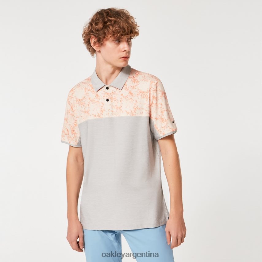 Oakley polo bloque de arena NBFV422183 ropa naranja suave