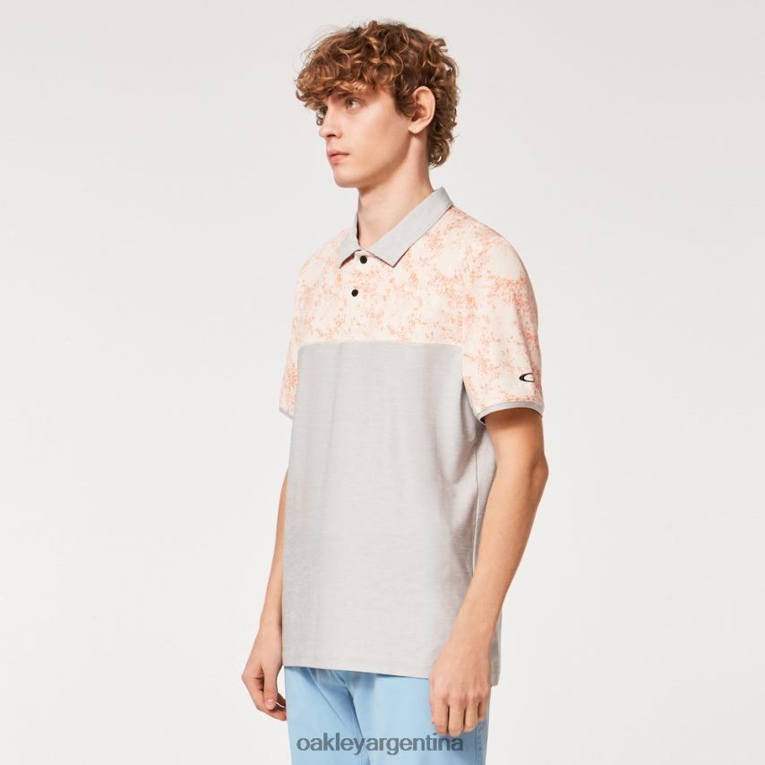 Oakley polo bloque de arena NBFV422183 ropa naranja suave