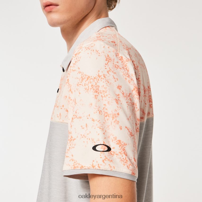 Oakley polo bloque de arena NBFV422183 ropa naranja suave