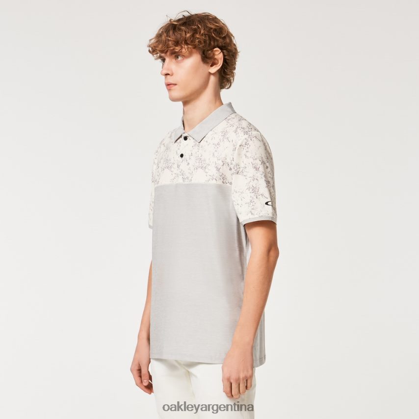 Oakley polo bloque de arena NBFV422184 ropa blanco ártico