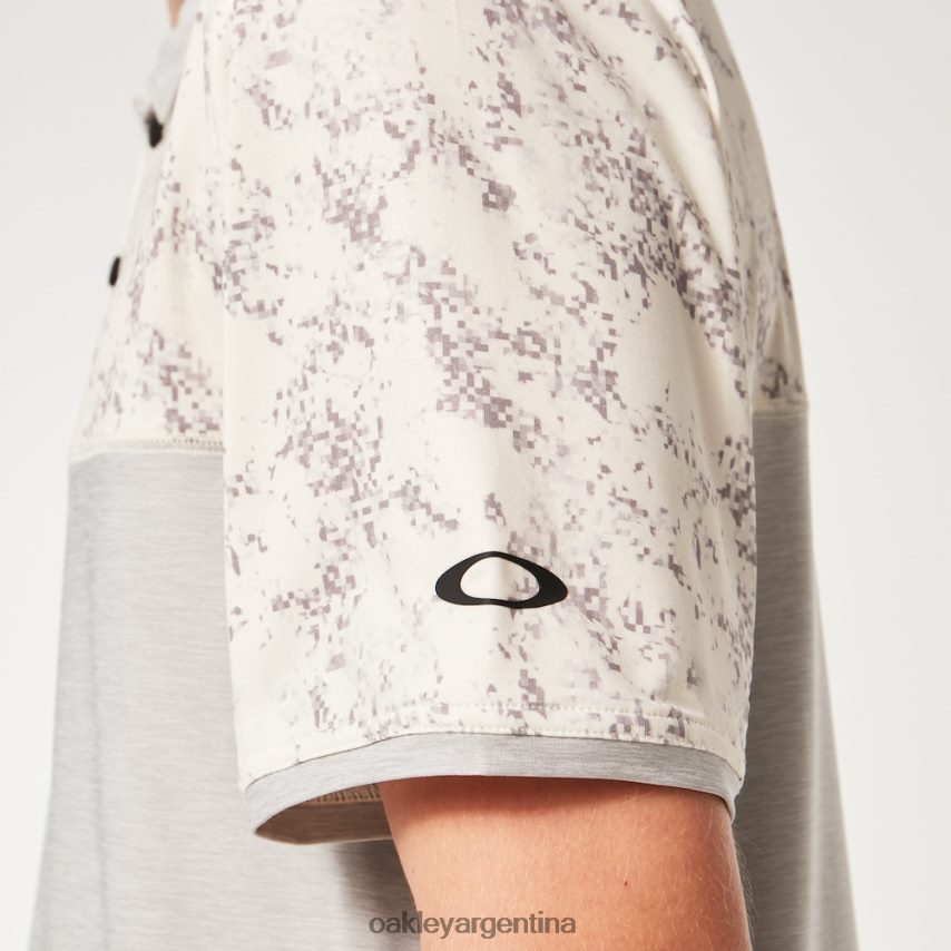 Oakley polo bloque de arena NBFV422184 ropa blanco ártico