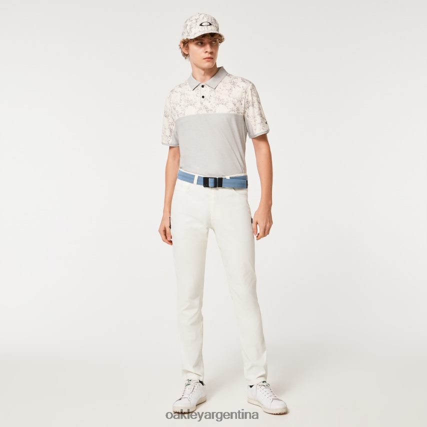 Oakley polo bloque de arena NBFV422184 ropa blanco ártico