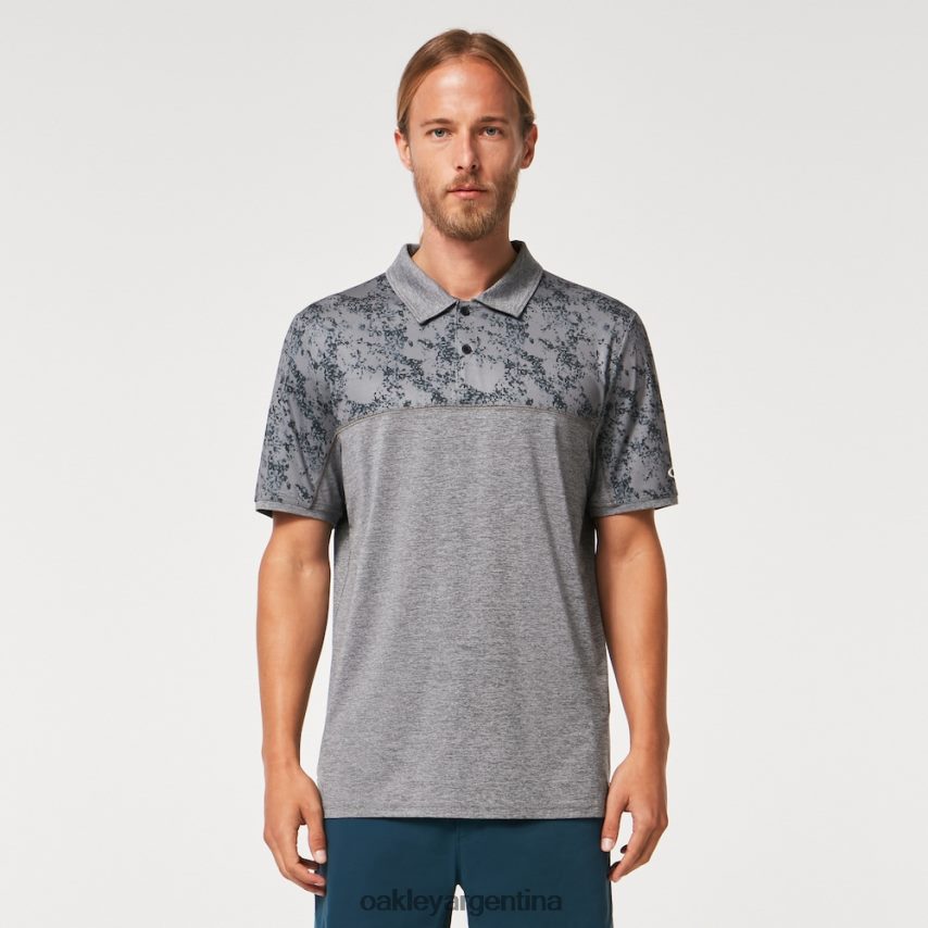 Oakley polo bloque de arena NBFV422186 ropa pizarra oscura