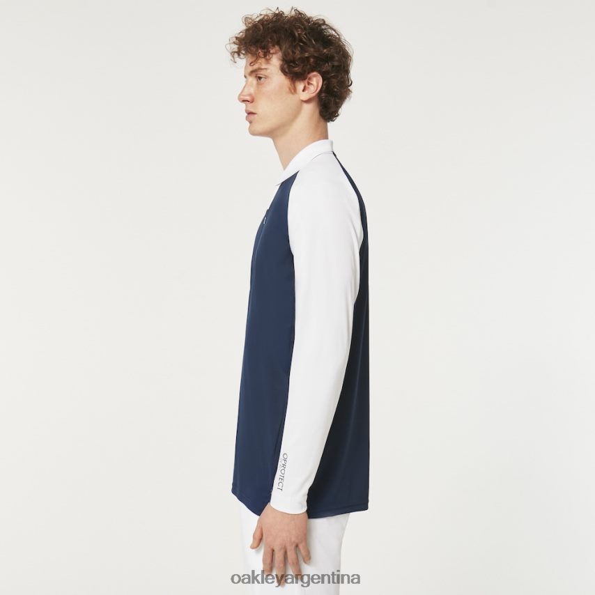 Oakley polo con manga solar uv NBFV422575 ropa equipo naval