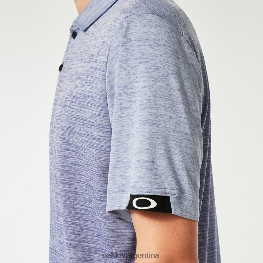Oakley polo de grano suave NBFV422606 ropa nueva lila