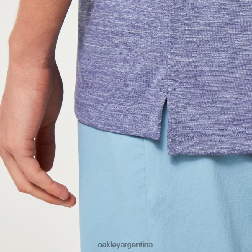 Oakley polo de grano suave NBFV422606 ropa nueva lila