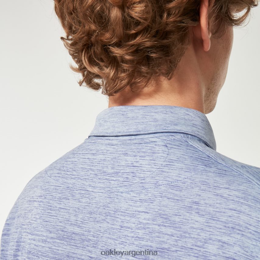 Oakley polo de grano suave NBFV422606 ropa nueva lila