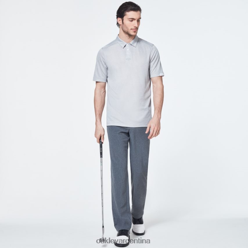 Oakley polo manga corta gravedad 2.0 NBFV422411 ropa gris niebla