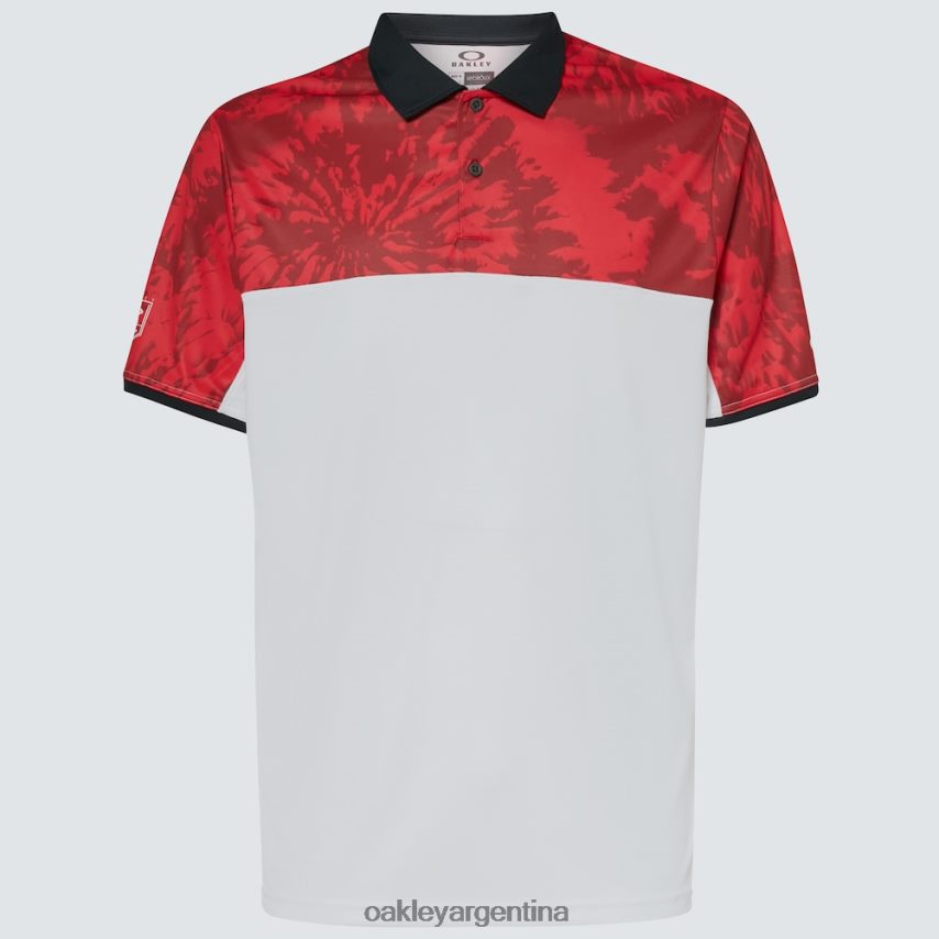 Oakley polo mtndye clrblk NBFV422358 ropa rojo hierro
