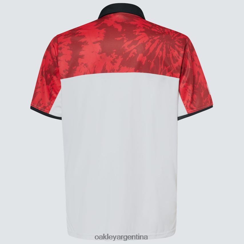 Oakley polo mtndye clrblk NBFV422358 ropa rojo hierro