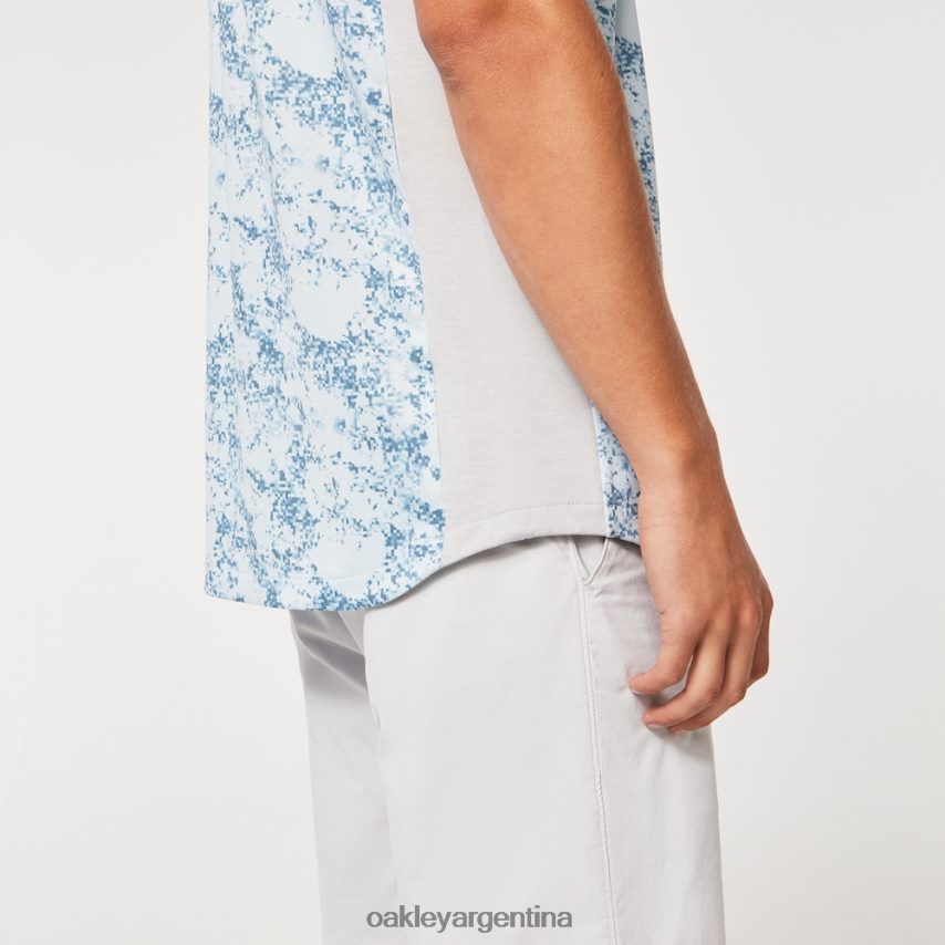 Oakley raglán de camuflaje arena NBFV422223 ropa azul lavado a la piedra