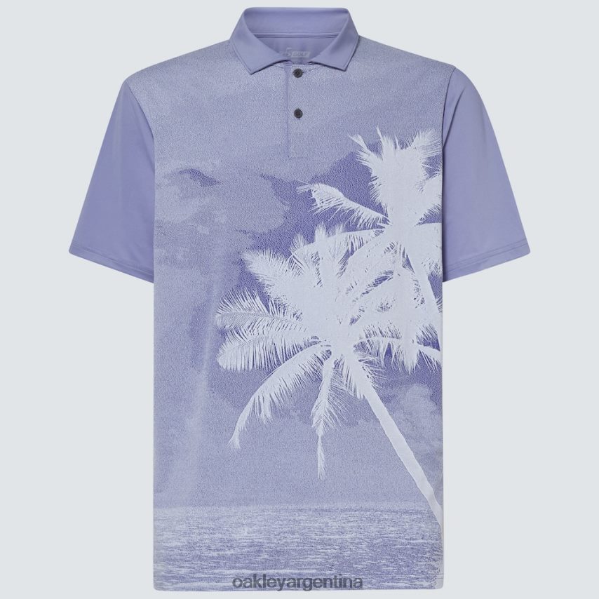 Oakley reducir polo NBFV422177 ropa nueva lila