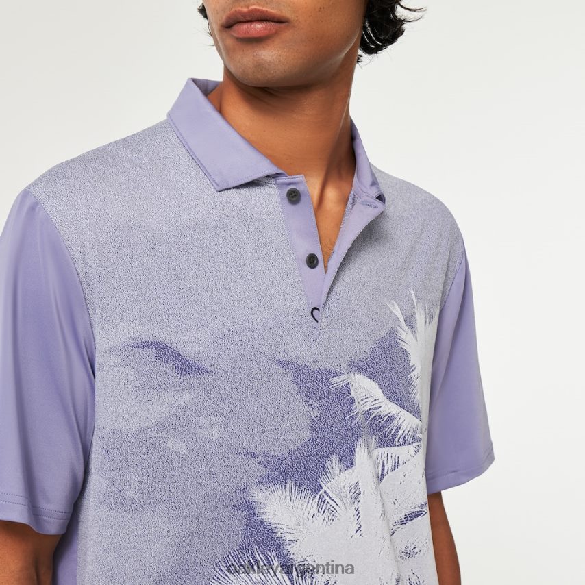 Oakley reducir polo NBFV422177 ropa nueva lila