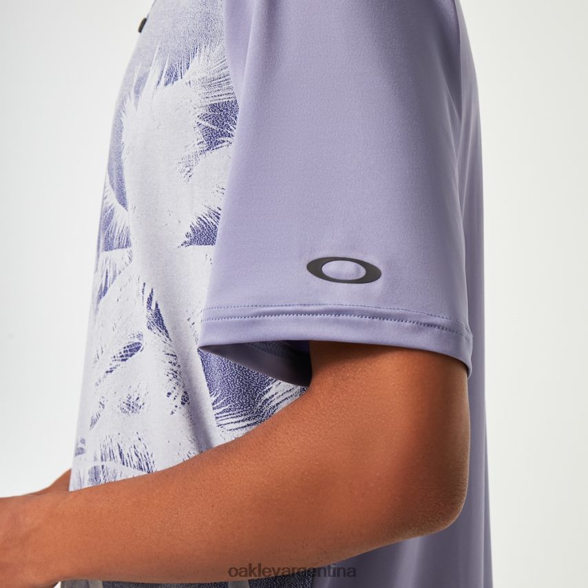 Oakley reducir polo NBFV422177 ropa nueva lila
