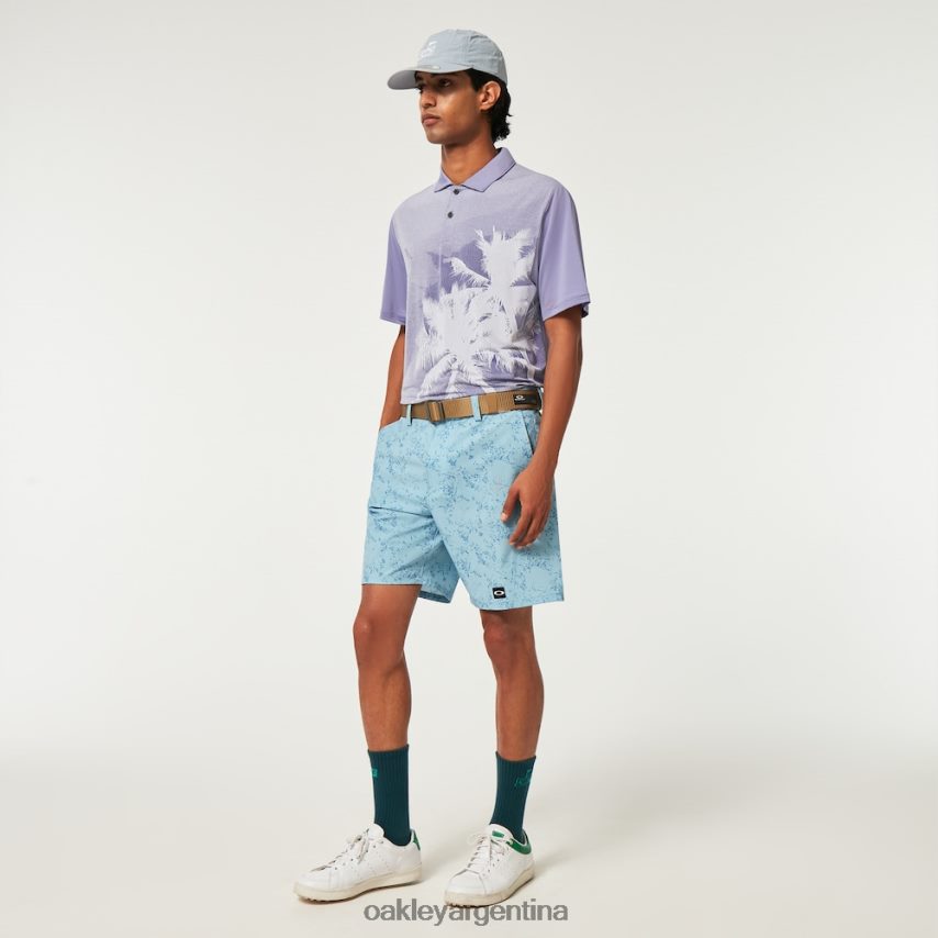Oakley reducir polo NBFV422177 ropa nueva lila